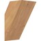 Ekena Millwork 5 1/2"W x 6"D x 10"H Traditional Smooth Knee Brace, Western Red Cedar BRC06X06X10TRA00SWR - alternate 1
